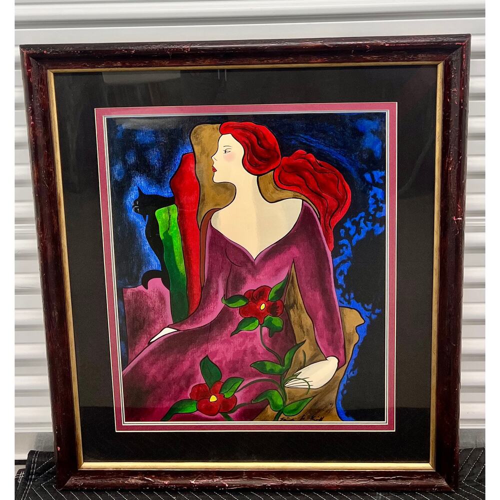 Linda Le Kinff La Debutante Framed Art Print Signed Limited Edition 16/350